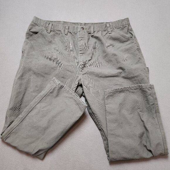 Vintage Rustler Brand Carpenter Cargo Pants Sz 44 - Picture 4 of 14